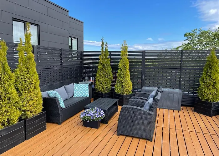 City Terrace Apartment Avangard - Large Private Roof Terrace