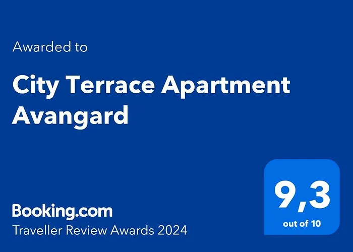 City Terrace Apartment Avangard - Large Private Roof Terrace